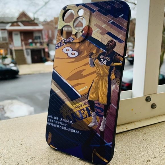 Fashion iPhone 12Pro NBA Superstar Kobe Bryant Drop Protection Case - Picture 3 of 5